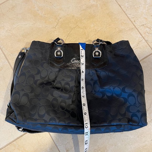 Coach Classic Nylon Shoulder Bag - Picture 4 of 11